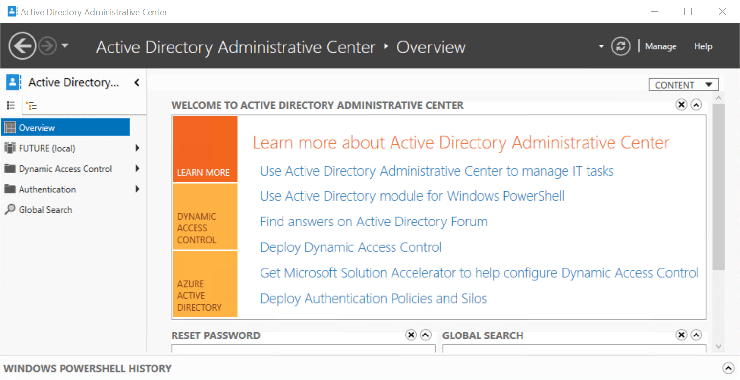 Configure fine-grained password policy